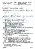 Đề thi Giữa kì 1 Lịch sử 11 năm 2024-2025 trường THPT Dĩ An (Bình Dương)